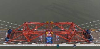 Cina: in costruzione ponte ferroviario transmarittimo della baia di Hangzhou (3)