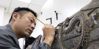 Cina: a Jingzhou attività di restauro conservano il patrimonio culturale (1)