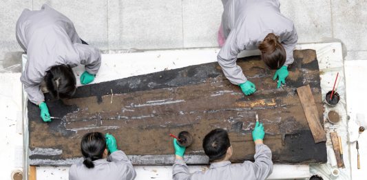 Cina: a Jingzhou attività di restauro conservano il patrimonio culturale (3)