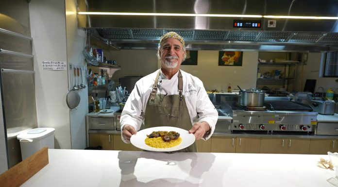 Cina: lo chef italiano Luigi Dell’Arena trova ispirazione a Qingtian
