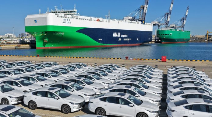 Cina: NEV, quota record del 61,6% sulle vendite di auto nuove a settembre