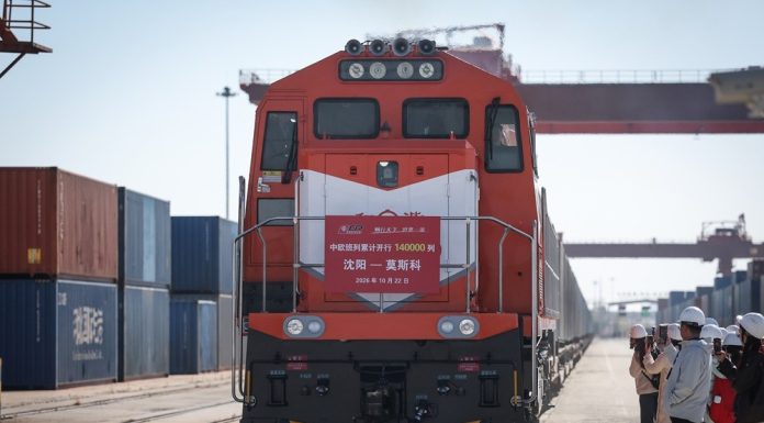 Trasporti: treni merci Cina-Europa superano i 140.000 viaggi complessivi (1)