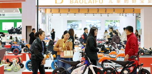 Cina: Hebei ospita fiera di biciclette, passeggini e giocattoli (2)