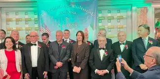 Roberto Baggio e Maria Falcone premiati al Columbus Day Gala di New York / Video