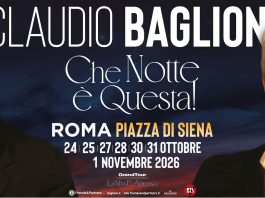 Claudio Baglioni live a Roma con “CHE NOTTE È QUESTA!”: 7 concerti a Piazza di Siena