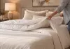 Materasso matrimoniale e topper in piuma: come migliorare il riposo di coppia letto con topper piumino