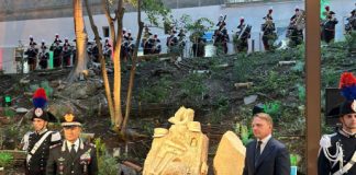 Inaugurato nel giardino del MASAF a Roma il monumento dedicato a tutti i forestali d’Italia