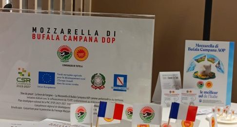 Mozzarella Dop, il Consorzio al Sial di Parigi per rafforzare il primato export in Francia