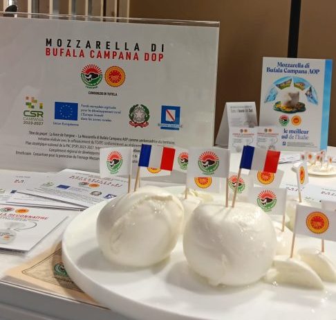 Mozzarella Dop, il Consorzio al Sial di Parigi per rafforzare il primato export in Francia