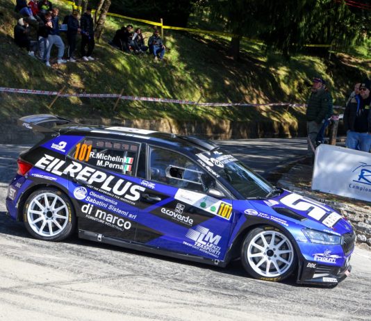 Rudy Michelini nuovo campione Rally2 della Regione Centro Sud del Trofeo Pirelli